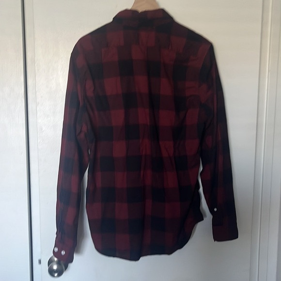 Express buffalo plaid soft wash button down - Picture 5 of 5